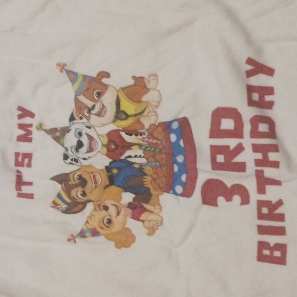 Toddler 3rd Birthday tee - Picture 4 of 4